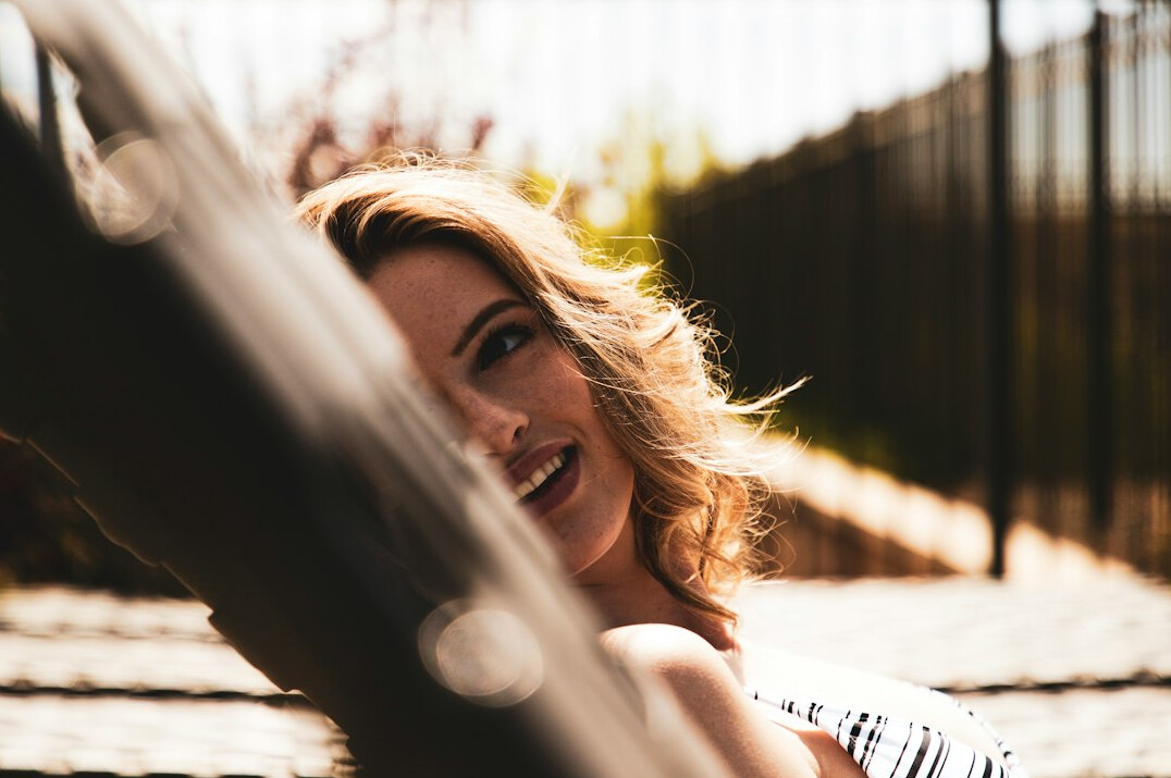 Portrait of a smiling woman